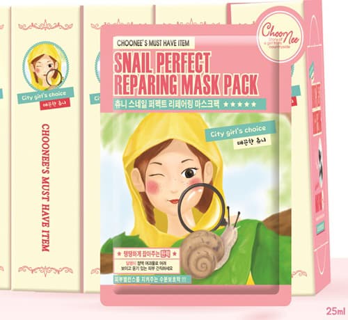 ChooNee Snail Perfect Repairing Mask Pack